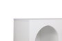Hanah Home Consola Blanca Liva 120 - Mueble de Entrada o Salón Moderno, 120x74x37 cm